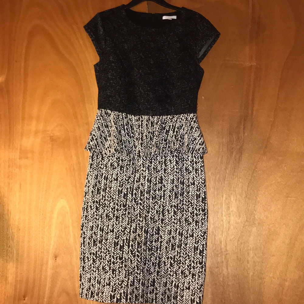 New York and Company Peplum Dress
